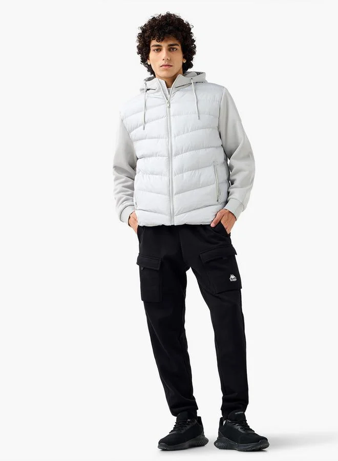 كابا Kappa Men Regular Hooded Puffer Jacket
